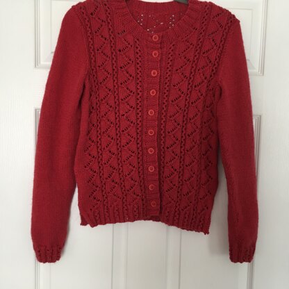 Ladies dk cardigan