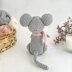 Crochet mouse toy amigurumi pattern
