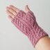 Plume Fingerless Gloves