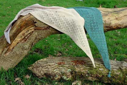 Bare Branches Shawl