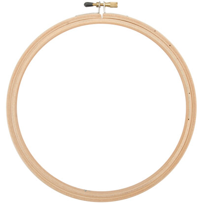 Frank A. Edmunds Wood Embroidery Hoop 8in w/ round edges
