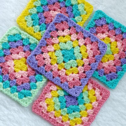 How To Crochet A Granny Square Crochet pattern by Truly Crochet