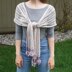 Lavender and Lace Shawl and Scarf