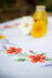 Vervaco Flowers & Lavender Tablecloth Kit (80 x 80 cm) - 80 x 80cm