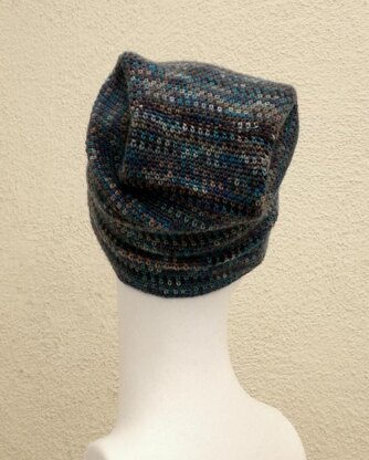 Tweed Stitch Crochet Hat