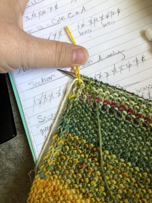 Weave and Fade Shawl