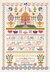 Anchor Christmas Sampler Cross Stitch Kit - 31cm x 46cm