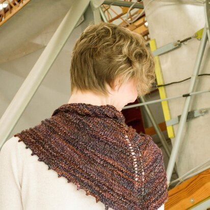 Thaden's Ridged Shawlette