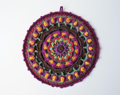 Kaleidoscope Mandala Potholder