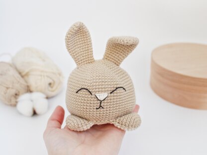 Crochet Kit for a Cute Amigurumi Animal Toy Bella the Baby Bunny DIY Kit/crafting  Kit/starter Pack 