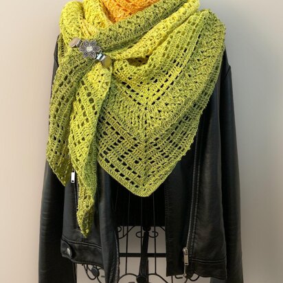 Triangular Scarf "Olympia"