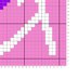 Rainbow Pillow LGBT Pride Lambda Mini C2C Diagonal Crochet Pattern