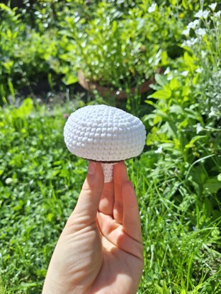 Champignon mushroom crochet pattern