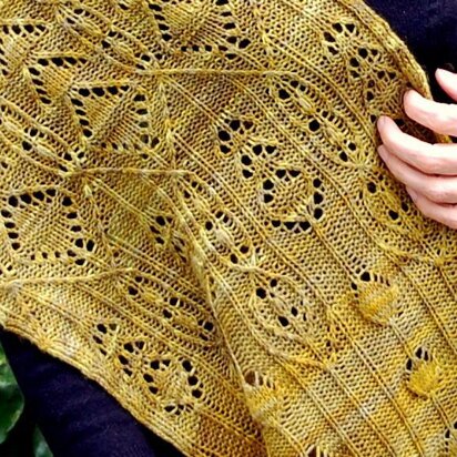 Over Firth of Forth Convertible Shawl - knitting pattern