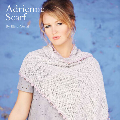 Adrienne Scarf in Rowan Summerlite 4 Ply - ROC015 - Downloadable PDF