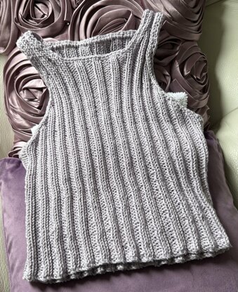 AW05 Cropped Rib Top