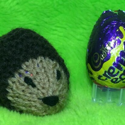 Hedgehog Creme Egg Cover