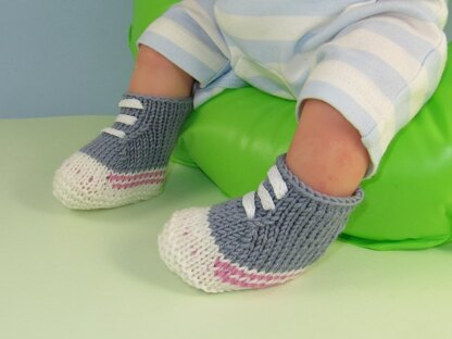 Baby Simple Basketball Boots Booties