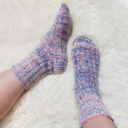 Faded Princess Socks