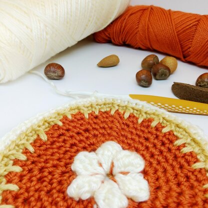 Pumpkin Pie Granny Square