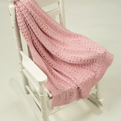 Baby Blanket in Plymouth Yarn Daisy - 2335 - Downloadable PDF