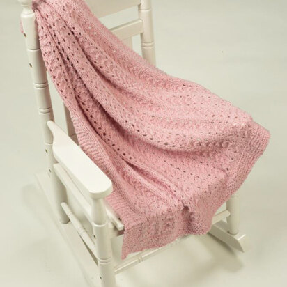 Baby Blanket in Plymouth Yarn Daisy - 2335 - PDF