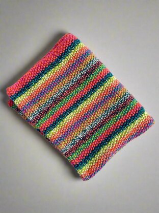 Hand Knit Baby Blanket