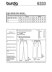 Burda Style Misses' Jogging Pant B6333 - Paper Pattern, Size 8-18