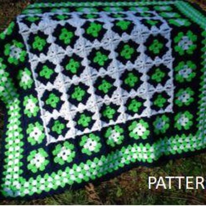 Granny Square Baby Blanket - PB-107