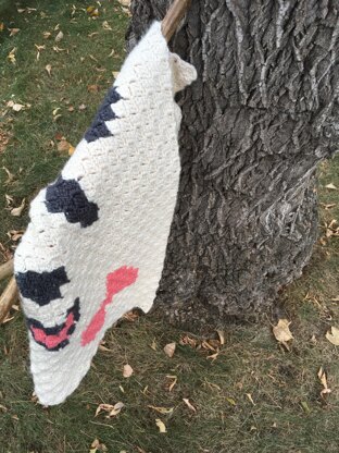 Panda stroller/lap blanket