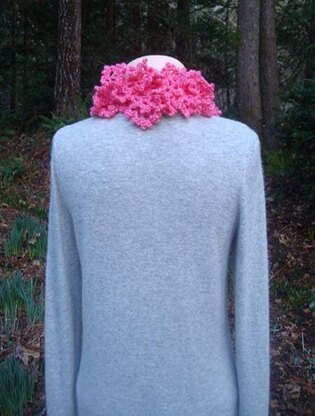 Ruffled Lace Scarf - PA-132