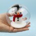 Snowman snow globe