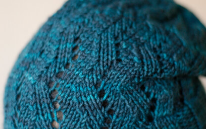 North Wind Hat in SweetGeorgia Superwash Worsted and Cashluxe Fine - Downloadable PDF