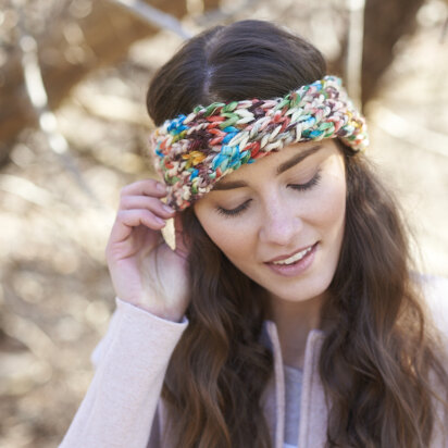 Fresia Headband in Berroco Coco - Downloadable PDF