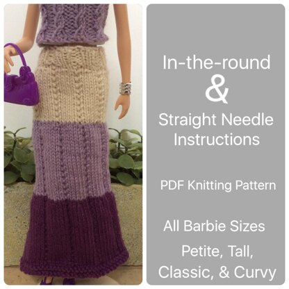 Curvy & Classic Barbie EASY Maxi Skirt