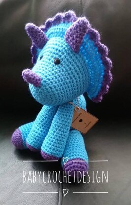 Triceratops Amigurumi