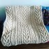 Cable Hearts Blanket