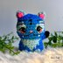Derpy Blue Tiger Amigurumi Pattern