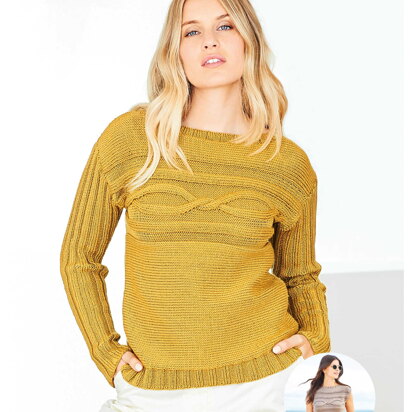 Sweater and Top in Rico Creative Silky Touch DK - 1006 - Downloadable PDF