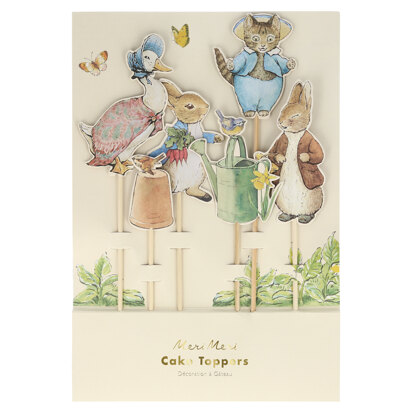 Meri Meri Peter Rabbit™ & Friends Cake Toppers (Set of 6)