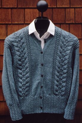 MS 164 Lace Rib Cardigan