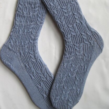 Quincy Cabled Socks