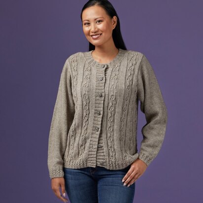 Valley Yarns DS135 Desert Rose Cardigan PDF