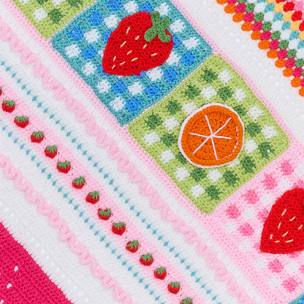 Sirdar Summer Picnic Blanket CAL - Crochet Along - view 9