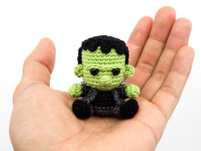 Mini Frankenstein's Monster Crochet Pattern