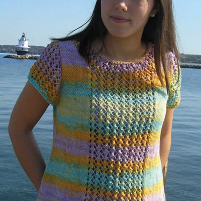 Key Largo Tunic in Knit One Crochet Too Ty-Dy - 1896 - Downloadable PDF