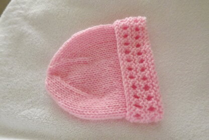 Baby hat, bootee set