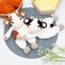 Cow lovey crochet pattern. Baby lovey