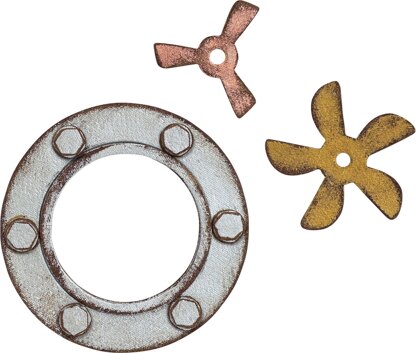 Sizzix Bigz Die By Tim Holtz - Steampunk Parts