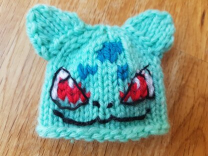 Knitted Pokemon inspired egg cosies